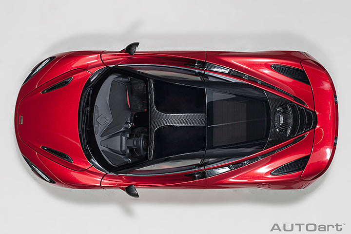76072 1/18 McLAREN 720S (MEMPHIS RED/METALLIC RED)