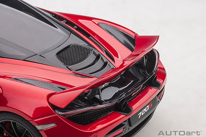 76072 1/18 McLAREN 720S (MEMPHIS RED/METALLIC RED)