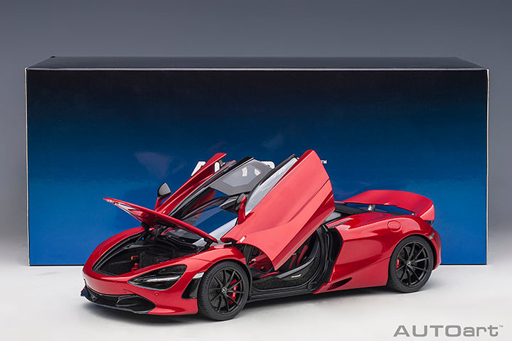 76072 1/18 McLAREN 720S (MEMPHIS RED/METALLIC RED)