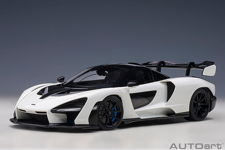 76075 1/18 McLAREN SENNA (VISION PURE/WHITE)