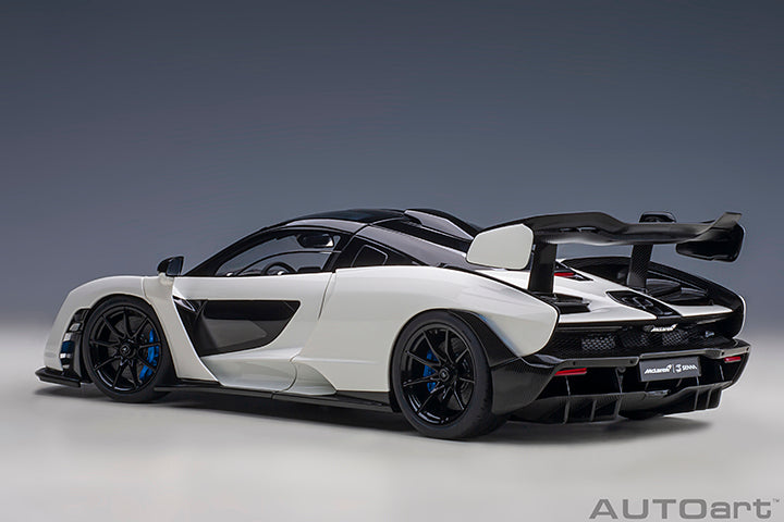76075 1/18 McLAREN SENNA (VISION PURE/WHITE)