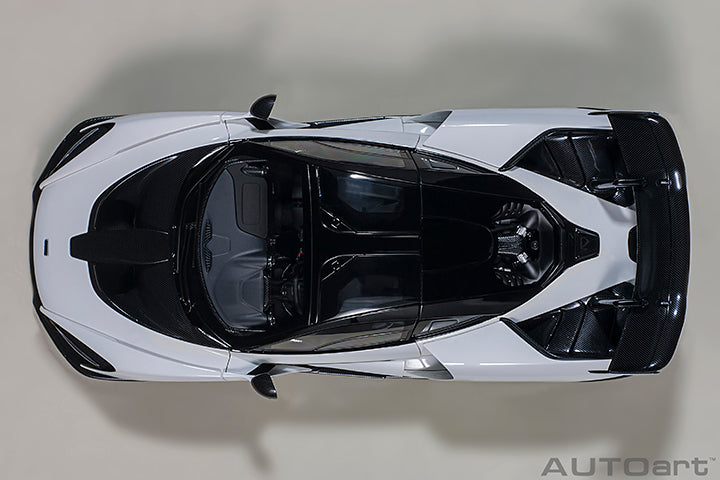 76075 1/18 McLAREN SENNA (VISION PURE/WHITE)