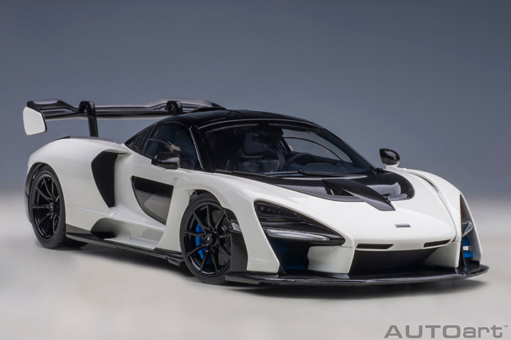 76075 1/18 McLAREN SENNA (VISION PURE/WHITE)