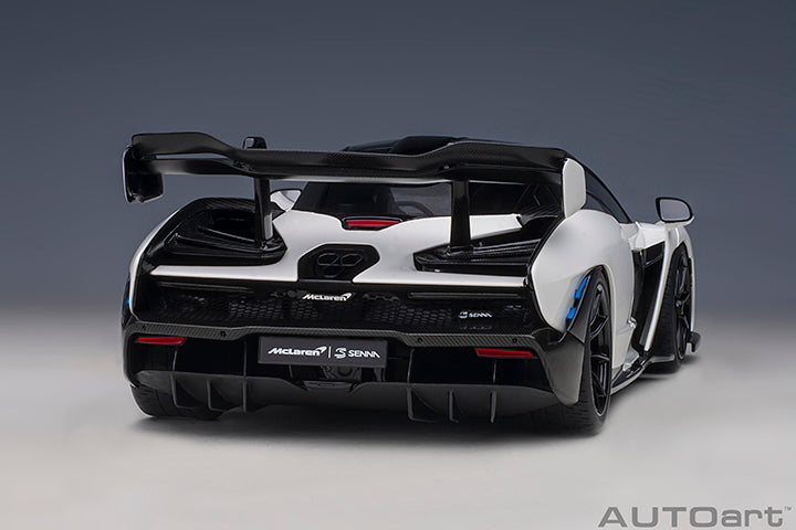 76075 1/18 McLAREN SENNA (VISION PURE/WHITE)