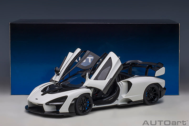 76075 1/18 McLAREN SENNA (VISION PURE/WHITE)