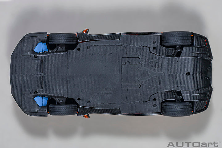 76078 McLAREN SENNA (TROPHY MIRA/ORANGE)