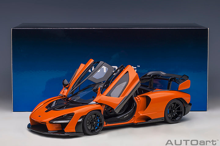 76078 McLAREN SENNA (TROPHY MIRA/ORANGE)