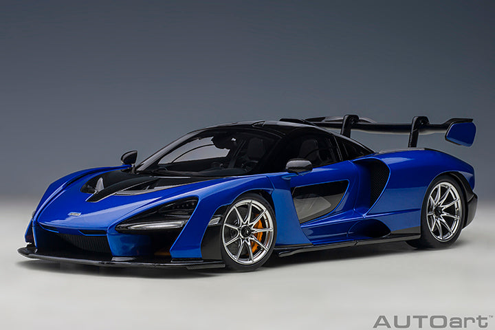 76079 McLAREN SENNA (TROPHY KYANOS/BLUE)