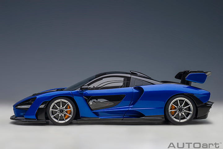 76079 McLAREN SENNA (TROPHY KYANOS/BLUE)