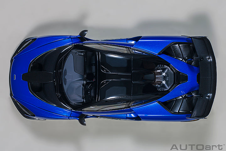 76079 McLAREN SENNA (TROPHY KYANOS/BLUE)