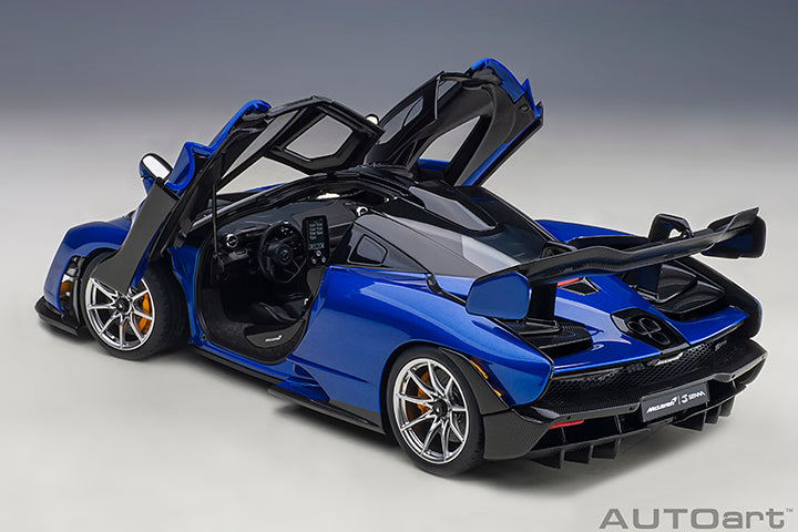 76079 McLAREN SENNA (TROPHY KYANOS/BLUE)