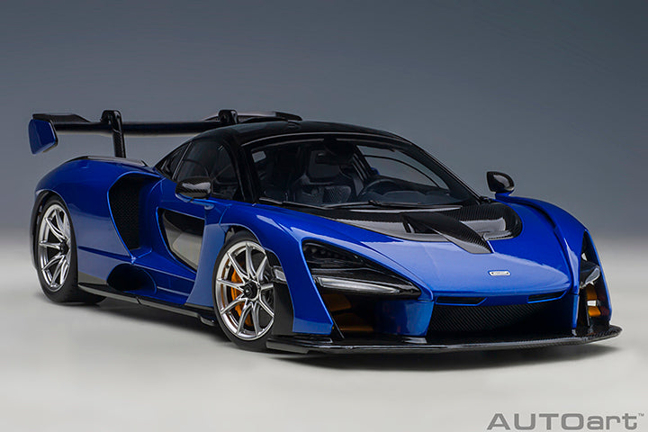 76079 McLAREN SENNA (TROPHY KYANOS/BLUE)