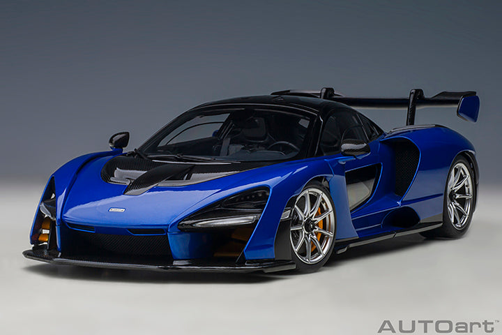 76079 McLAREN SENNA (TROPHY KYANOS/BLUE)