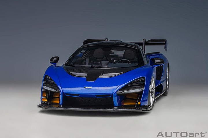 76079 McLAREN SENNA (TROPHY KYANOS/BLUE)