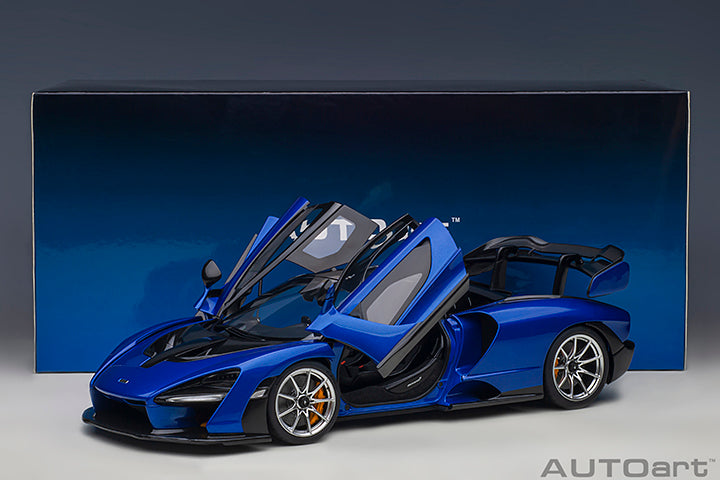 76079 McLAREN SENNA (TROPHY KYANOS/BLUE)