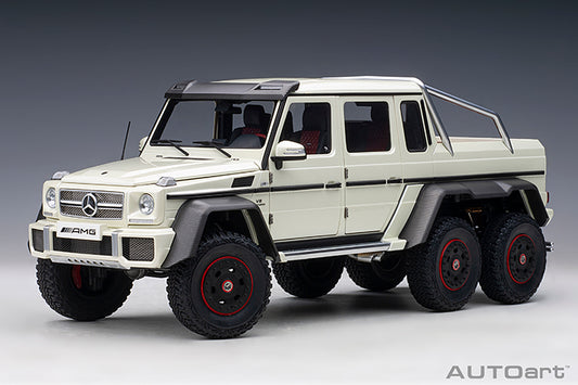 76307 MERCEDES-BENZ G63 AMG 6x6 (DESIGNO DIAMOND WHITE)