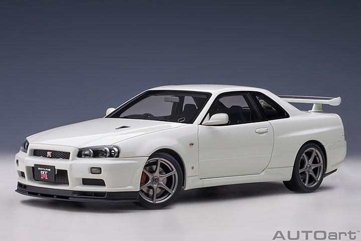 77406 NISSAN SKYLINE GT-R (R34) V-SPEC II (WHITE PEARL)