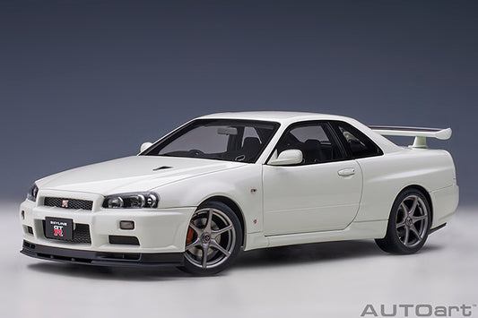 77406 NISSAN SKYLINE GT-R (R34) V-SPEC II (WHITE PEARL)