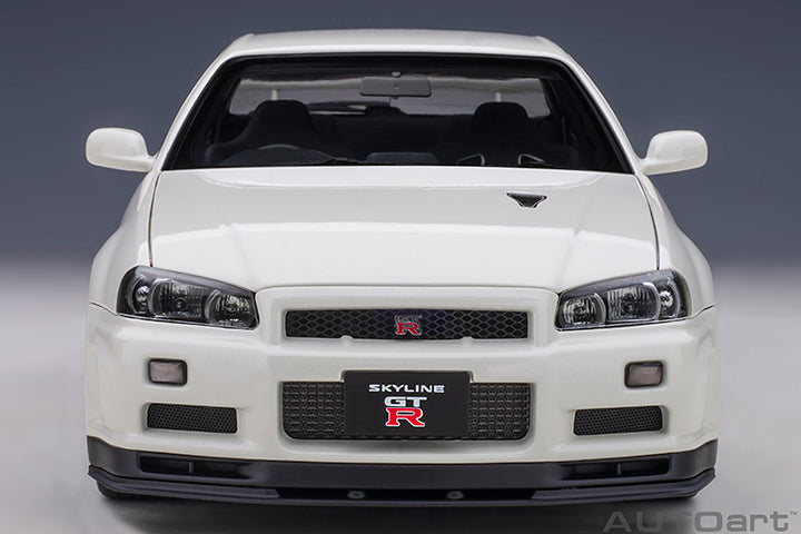 77406 NISSAN SKYLINE GT-R (R34) V-SPEC II (WHITE PEARL)