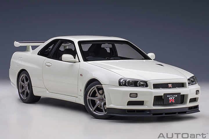 77406 NISSAN SKYLINE GT-R (R34) V-SPEC II (WHITE PEARL)