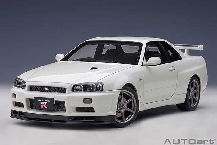 77406 NISSAN SKYLINE GT-R (R34) V-SPEC II (WHITE PEARL)