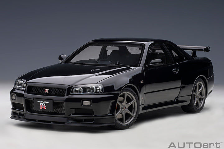 77407 NISSAN SKYLINE GT-R (R34) V-SPEC II (BLACK PEARL)