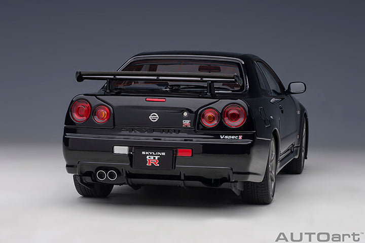 77407 NISSAN SKYLINE GT-R (R34) V-SPEC II (BLACK PEARL)