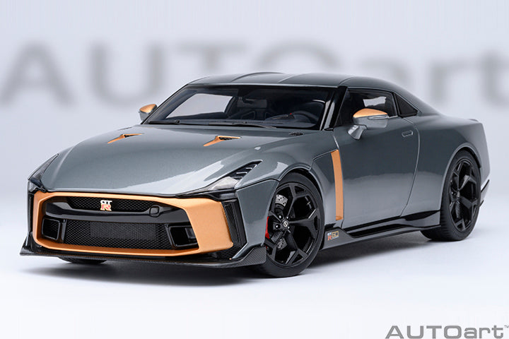 77510 NISSAN GT-R50 BY ITALDESIGN (GREY / GOLD)