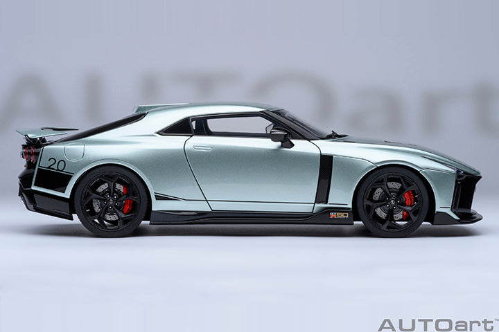 77512 NISSAN GT-R50 BY ITALDESIGN (METALLIC GREEN / BLACK)