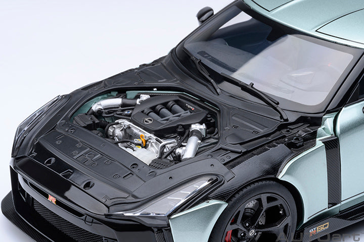 77512 NISSAN GT-R50 BY ITALDESIGN (METALLIC GREEN / BLACK)