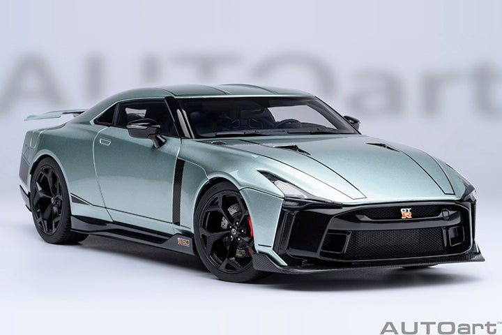 77512 NISSAN GT-R50 BY ITALDESIGN (METALLIC GREEN / BLACK)