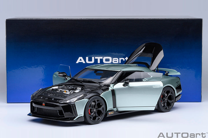 77512 NISSAN GT-R50 BY ITALDESIGN (METALLIC GREEN / BLACK)