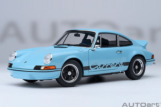 78032 PORSCHE 911 CARRERA 2.7 RS (GULF BLUE/BLACK STRIPES)