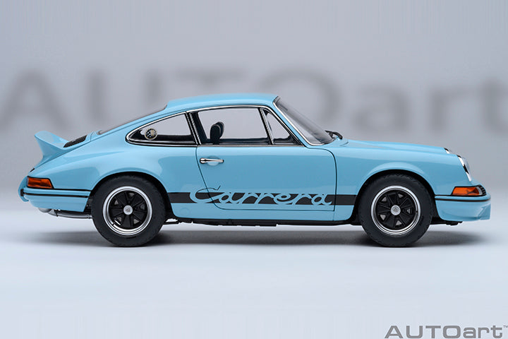 78032 PORSCHE 911 CARRERA 2.7 RS (GULF BLUE/BLACK STRIPES)