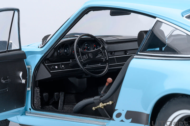 78032 PORSCHE 911 CARRERA 2.7 RS (GULF BLUE/BLACK STRIPES)
