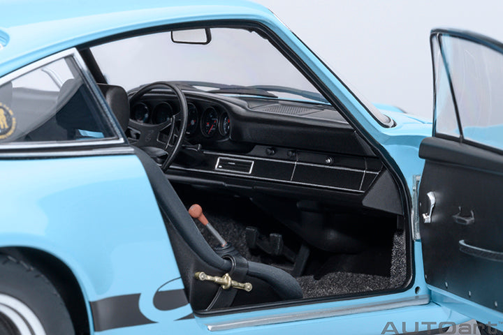 78032 PORSCHE 911 CARRERA 2.7 RS (GULF BLUE/BLACK STRIPES)