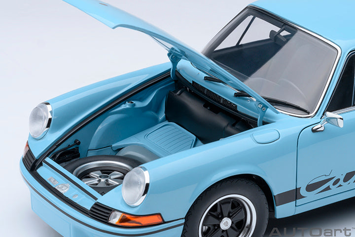 78032 PORSCHE 911 CARRERA 2.7 RS (GULF BLUE/BLACK STRIPES)