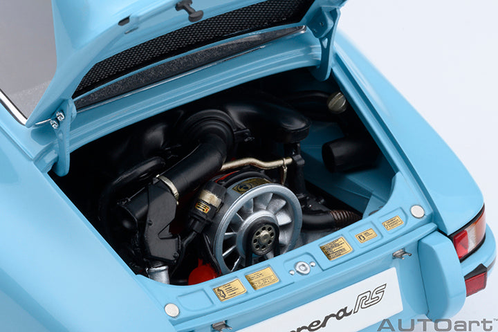 78032 PORSCHE 911 CARRERA 2.7 RS (GULF BLUE/BLACK STRIPES)