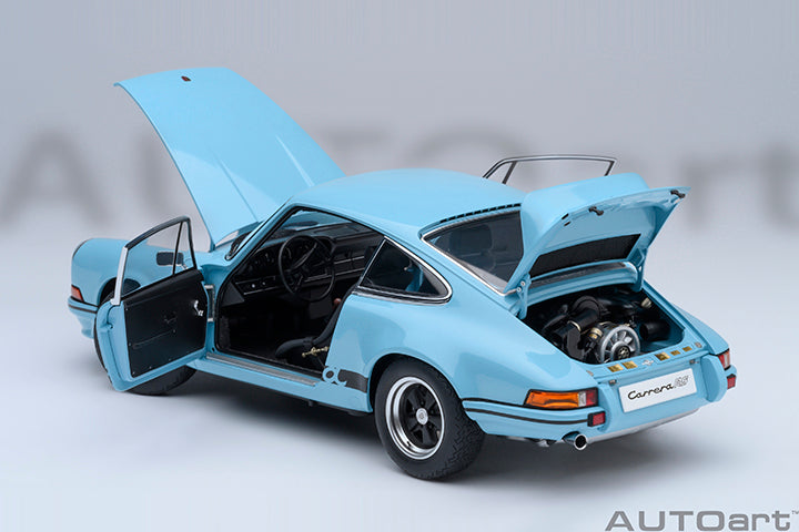 78032 PORSCHE 911 CARRERA 2.7 RS (GULF BLUE/BLACK STRIPES)