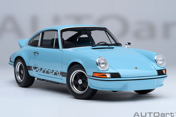 78032 PORSCHE 911 CARRERA 2.7 RS (GULF BLUE/BLACK STRIPES)