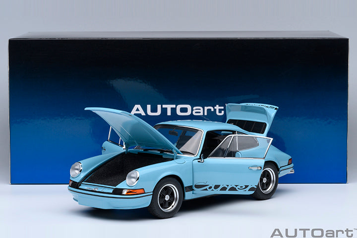 78032 PORSCHE 911 CARRERA 2.7 RS (GULF BLUE/BLACK STRIPES)