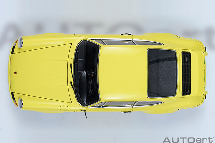 78033 PORSCHE 911 CARRERA 2.7 RS (LIGHT YELLOW/GREEN STRIPES)