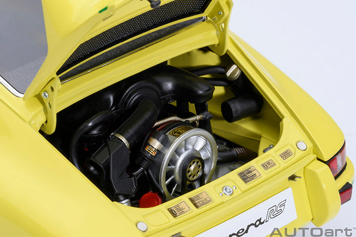 78033 PORSCHE 911 CARRERA 2.7 RS (LIGHT YELLOW/GREEN STRIPES)