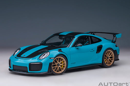 78175 PORSCHE 911 (991.2) GT2 RS WEISSACH PACKAGE ( MIAMI BLUE )