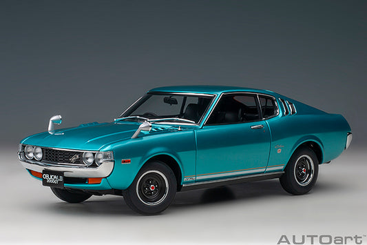 78767 TOYOTA CELICA LIFTBACK 2000GT (RA25) 1973 (TURQUOISE BLUE METALLIC)