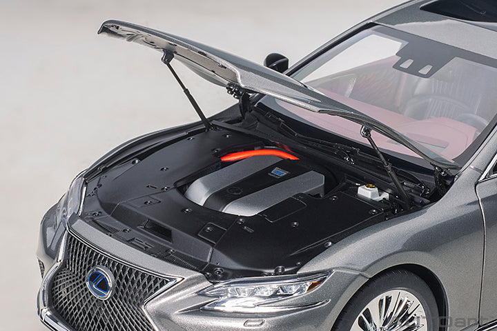 78867 LEXUS LS 500h (MANGANESE LUSTER METALLIC/CRIMSON &amp; BLACK INTERIOR)