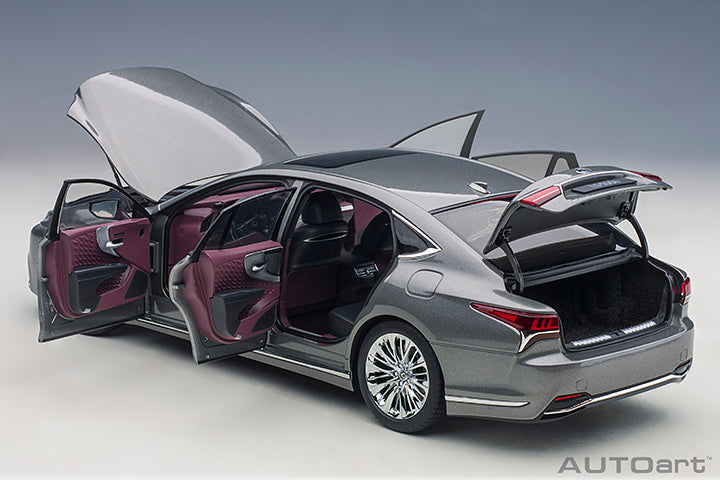78867 LEXUS LS 500h (MANGANESE LUSTER METALLIC/CRIMSON &amp; BLACK INTERIOR)