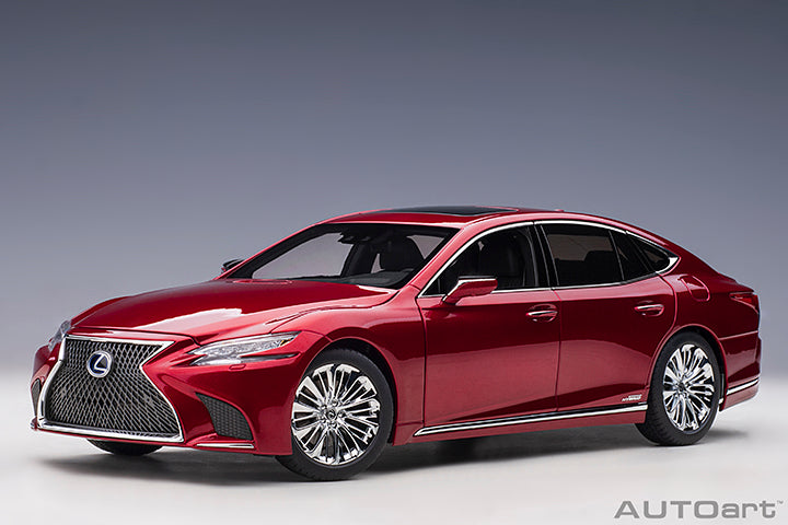 78869 LEXUS LS 500h (MORELLO RED METALLIC/BLACK INTERIOR)