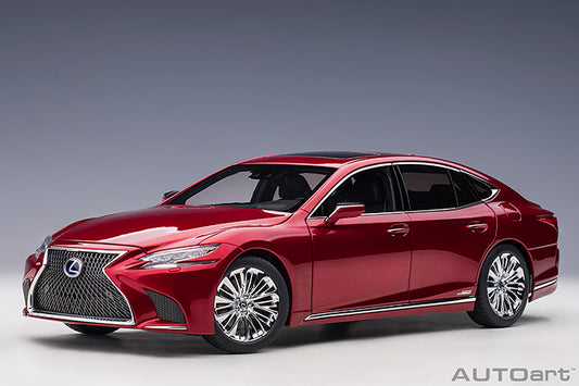 78869 LEXUS LS 500h (MORELLO RED METALLIC/BLACK INTERIOR)