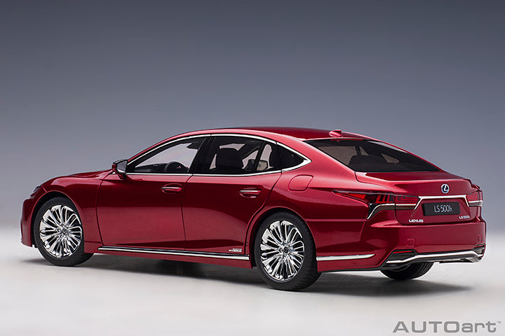 78869 LEXUS LS 500h (MORELLO RED METALLIC/BLACK INTERIOR)
